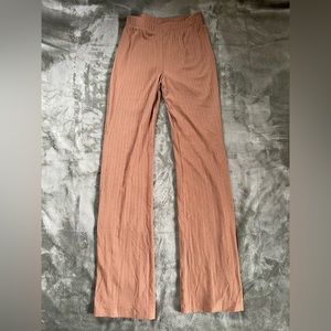 Women’s flared lightweight pants size S (3-5) Tan color